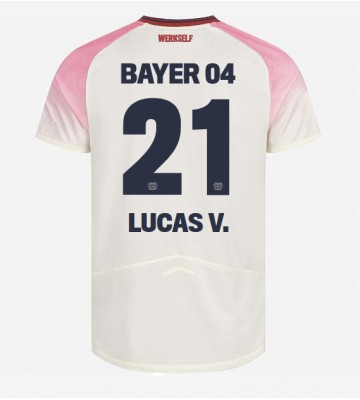 Bayer Leverkusen Lucas Vazquez #21 Replika Bortatröja 2025-26 Kortärmad